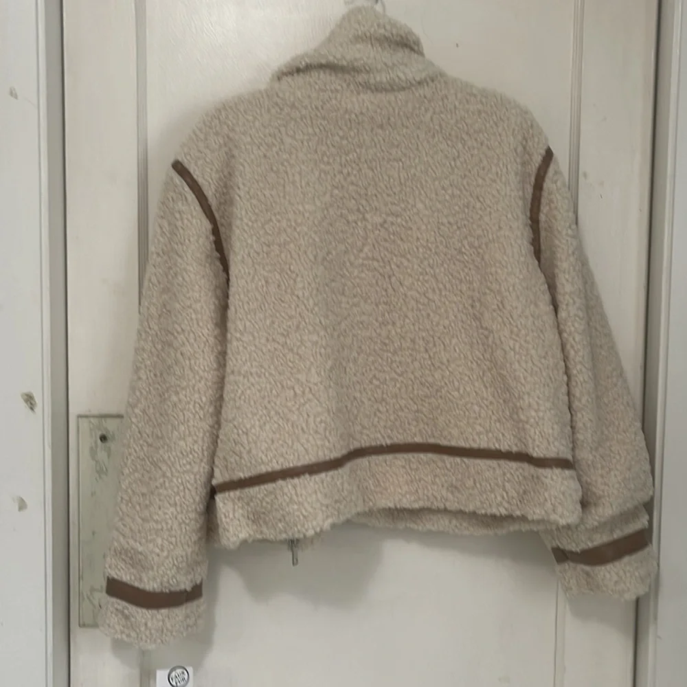 Maralyn Faux Shearling/leather SHERPA jacket NWT - Picture 4 of 4